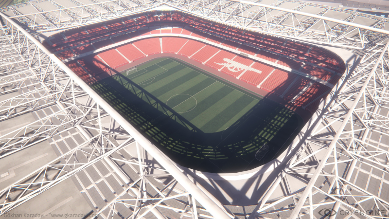 Illustration for article titled Real-Life Football Stadium Looks Glorious in CryEngine